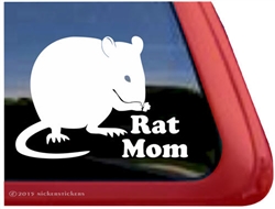 Rat Window Decal