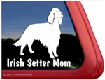 Irish Setter Mom Dog Car Truck RV Window Decal Sticker