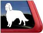 Custom  Irish Setter Dog Car Truck RV Window Decal Sticker