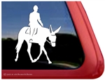 Hunter Under Saddle Mule Window Decal