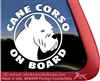 Cane Corso Dog Car Truck RV Window Decal Sticker