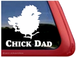 Chick Car Truck RV Trailer Window Decal Sticker