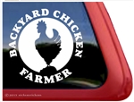 Hen Car Truck RV Trailer Window Decal Sticker