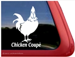 Rooster Car Truck RV Trailer Window Decal Sticker