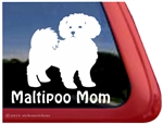 Maltipoo Window Decal