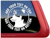Custom Rat Terrier Dog Car Truck RV Window Decal Sticker