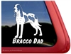 Bracco Italiano Italian Bird Dog Car Truck RV Window Decal Sticker