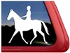 Custom Thoroughbred Horse Trailer Car Truck RV Window Decal Sticker