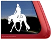 Custom Hunter Under Saddle Horse Trailer Car Truck RV Window Decal Sticker
