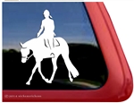 Custom Hunter Under Saddle Horse Trailer Car Truck RV Window Decal Sticker