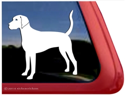 Custom Plott Hound Dog Car Truck RV Window Decal Sticker