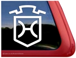 Custom Holsteiner Brand Horse Trailer Car Truck RV Window Decal Sticker