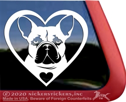 Custom French Bulldog Car Truck RV Window Decal Sticker