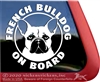 French Bulldog Window Decal