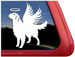 Memorial Golden Retriever Dog Car Truck RV Window Decal Sticker