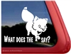 Fox Window Decal