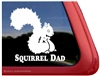 Squirrel Window Decal