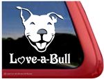 Adopt-a-Bull Pit Bull Adoption Car Truck RV Vinyl Window Decal Sticker