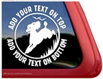 Custom Poodle Duck Hunting Gun Dog iPad Car Truck Window Decal Sticker