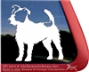 Custom Jack  Russell Terrier Dog Car Truck RV Window Laptop Notebook Decal Sticker