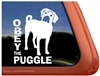 Puggle Window Decal