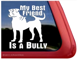 American Bulldog Window Decal