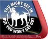 American Bulldog Window Decal