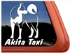 Akita Window Decal