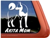 Akita Window Decal