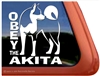 Akita Window Decal