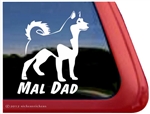 Alaskan Malamute Window Decal