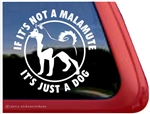 Alaskan Malamute Window Decal