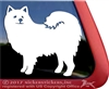 Custom American Eskimo Eskie Dog Vinyl Car Truck RV Window Decal Sticker