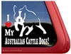 Australian Cattle Dog Window Decal