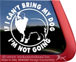 Aussie Australian Shepherd Dog Car Truck RV Window Decal Sticker
