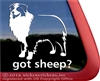 Got Sheep Australian Shepherd Herding Dog Aussie Car Truck RV Window Decal Sticker