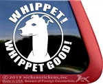 Whippet Window Decal