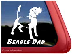 Beagle Window Decal