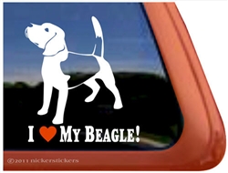 Beagle Window Decal