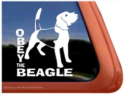 Beagle Window Decal