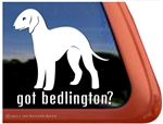 Bedlington Terrier Window Decal