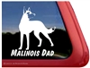 Belgian Malinois Window Decal