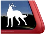 Custom Belgian Malinois Dog Car Truck RV Window Decal Sticker