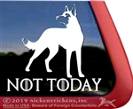 Belgian Malinois Guard Dog Car Truck RV Window Decal Sticker