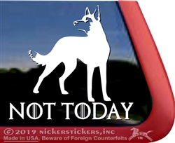 Belgian Malinois Guard Dog Car Truck RV Window Decal Sticker