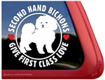 Bichon Frise Window Decal