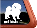 Bichon Frise Window Decal