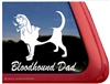 Bloodhound Window Decal