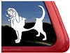 Bloodhound Dog Window Decal