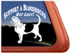 Bloodhound Window Decal